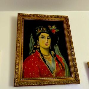 Wall art … 🖼️ Vintage, Gallery Style, Mysterious Royal Woman